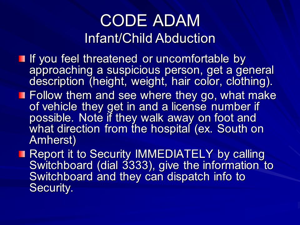 The social problem and threats of child abduction